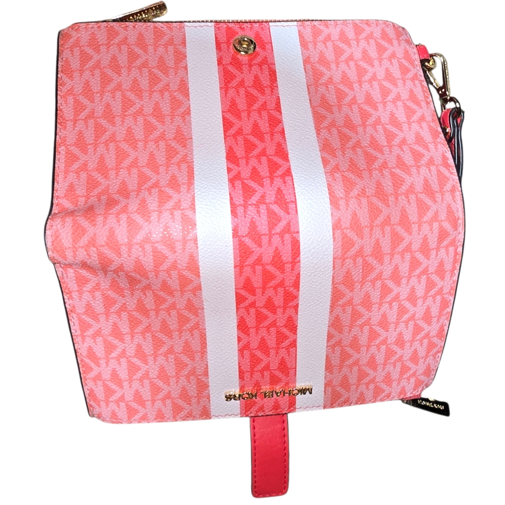Michael Kors NWT Grapefruit Backpack & Used Wristlet Wallet - Picture 10 of 12